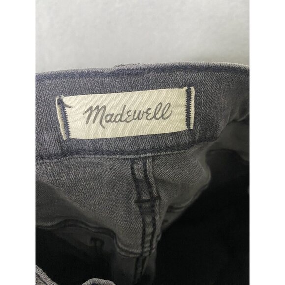 Madewell Womens 9"‎ Mid-Rise Skinny Jeans in Black Sea Size 26 - Picture 4 of 8
